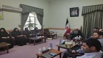 Meeting of the President of the Community-Based Psychiatric Care Research Center and Media Representatives with the Imam of the Mosque of Shiraz